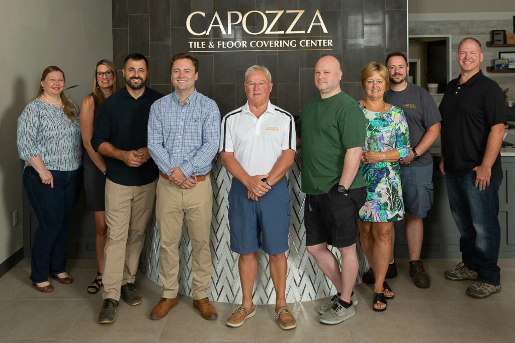 Capozza Concrete + Epoxy Flooring Division Team