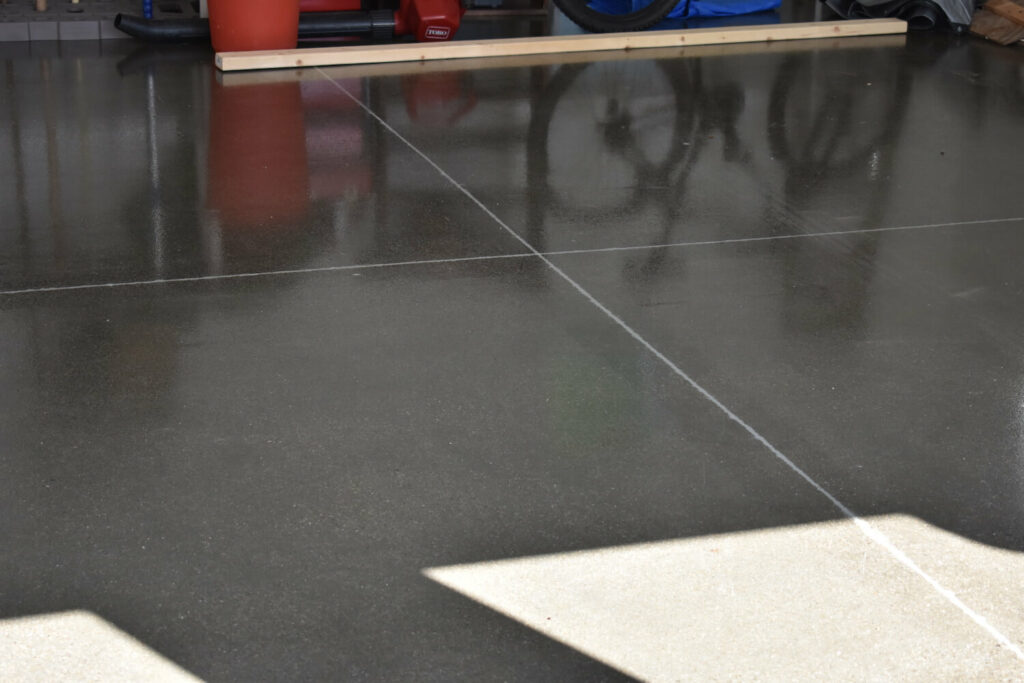 Concrete epoxy flooring