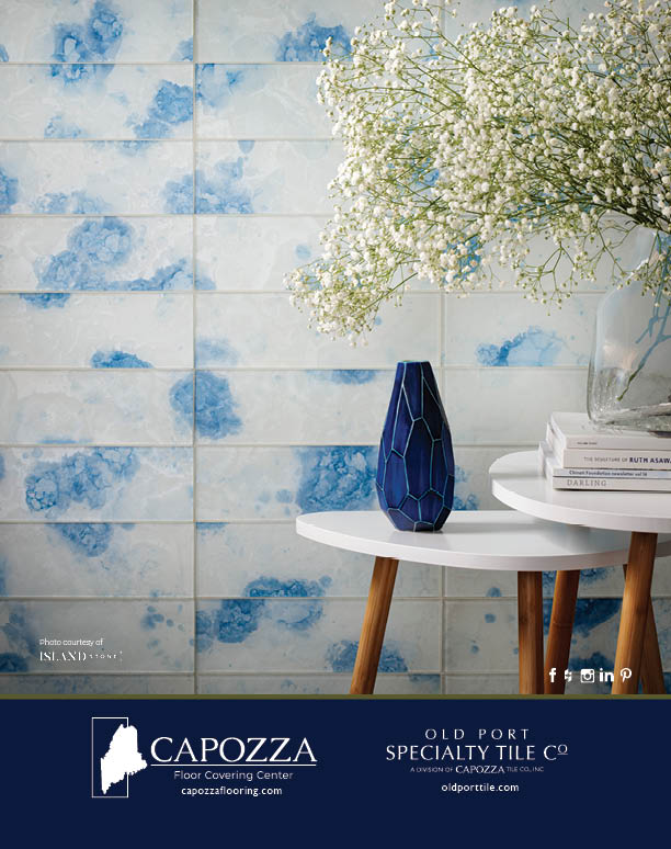 Capozza - Decor Magazine - Maine Home and Design - April 2021 Ad