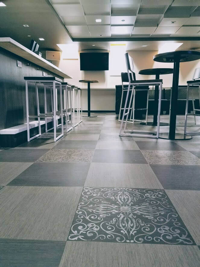 music venue tile flooring