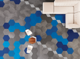 hexagon carpet tiles