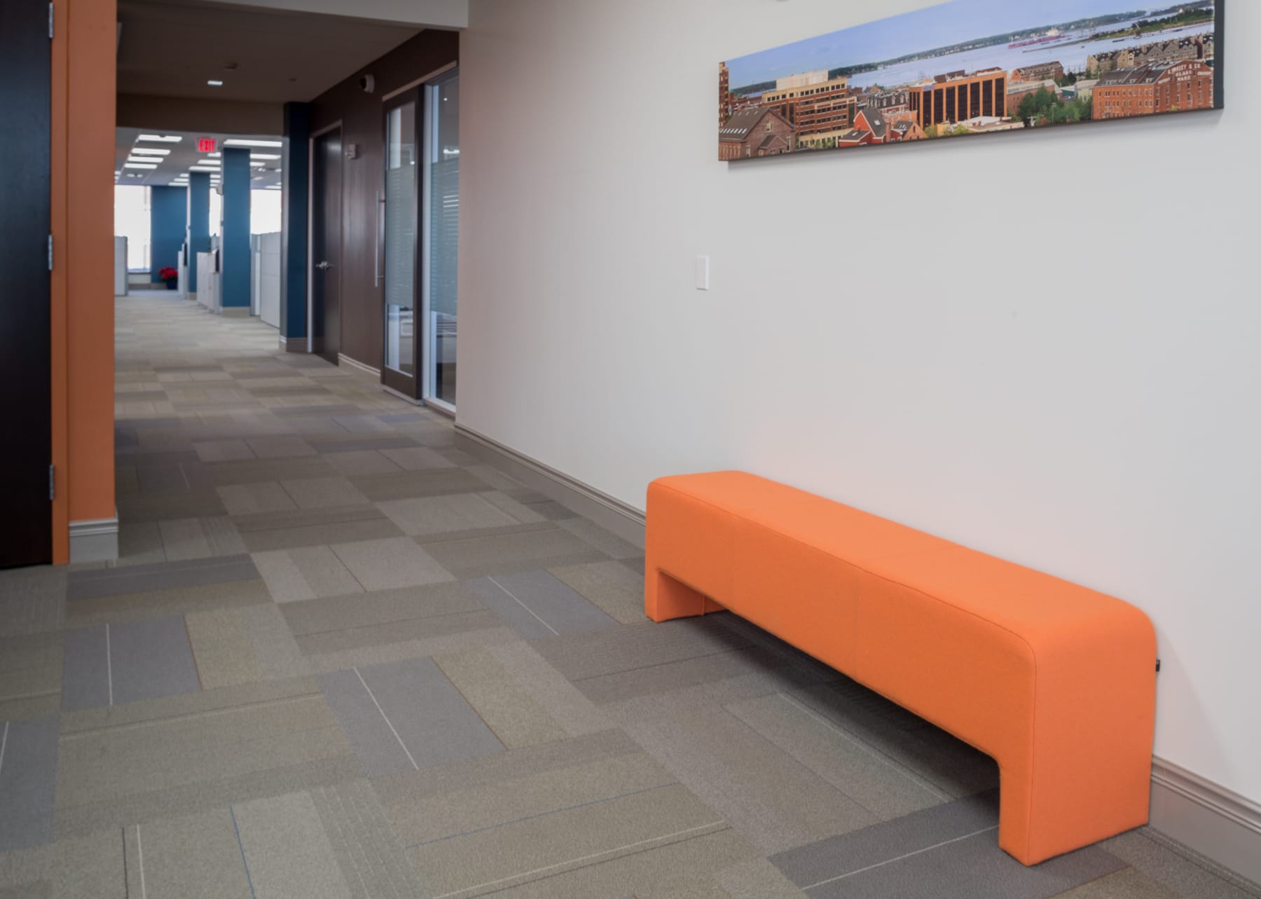 tandus landscape colours 2x2 carpet tile corporate hall
